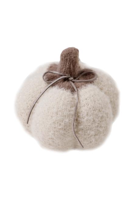 Декоративний виріб Гарбузяшка молочний