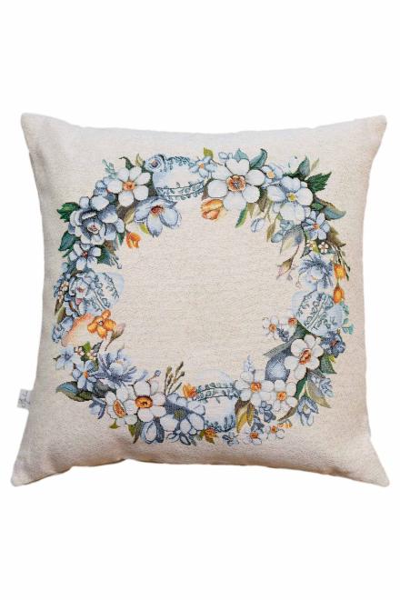 Декоративна великодня подушка Віночок