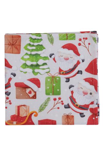 Серветка Санта на білому