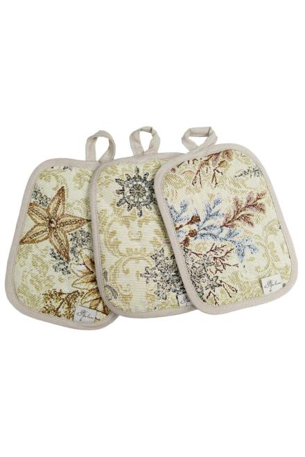 Гобеленова новорічна прихватка Золоте свято