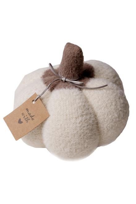 Декоративний виріб Гарбузяшка молочний