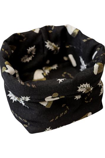 Кошик для зберігання Шапочки на чорному