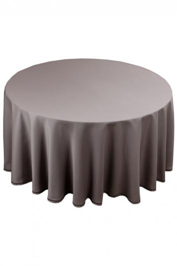 Скатертина кругла Kelly капучіно