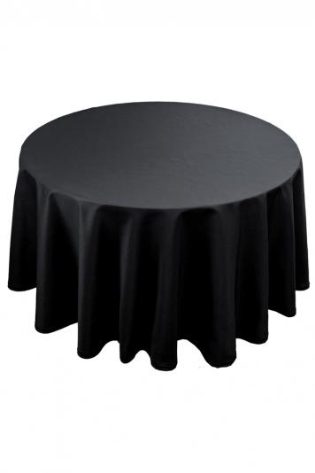 Скатертина кругла Kelly чорна