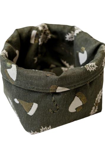 Кошик для зберігання Шапочки на зеленому