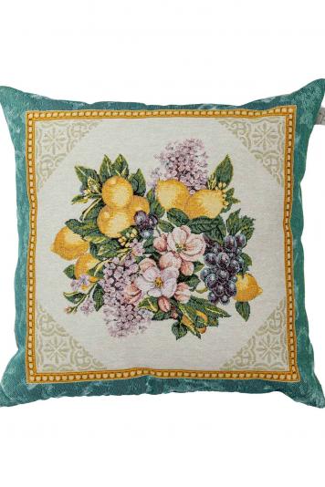 Подушка декоративна Verna Фрукти та лимони в золот