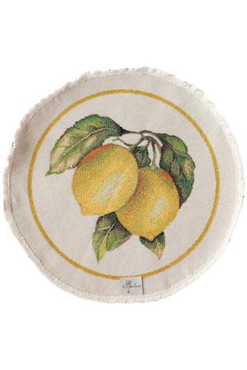 Кругла гобеленова серветка Сицилія