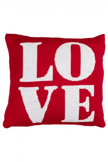 Наволочка в'язана LOVE