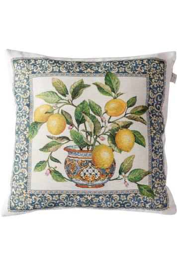 Гобеленова декоративна подушка Соковиті лимони