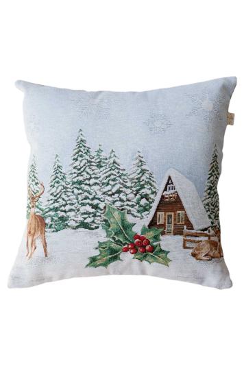 Новорічна декоративна наволочка Squirrel Олені Новорічна декоративна наволочка Squirrel Олені