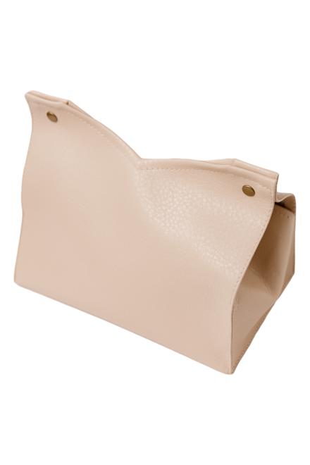 Серветниця настільна молочна Сумочка