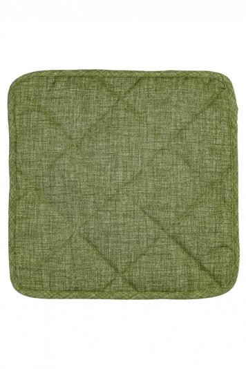 Чехол на табурет зеленый