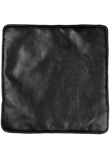 Чехол на стул из экокожи черный