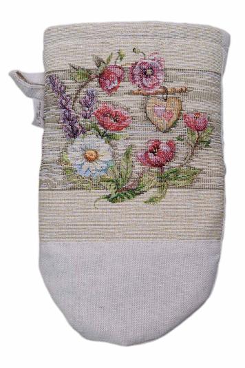 Кухонна гобеленова рукавиця Лавандовий садочок Кухонна гобеленова рукавиця Лавандовий садочок