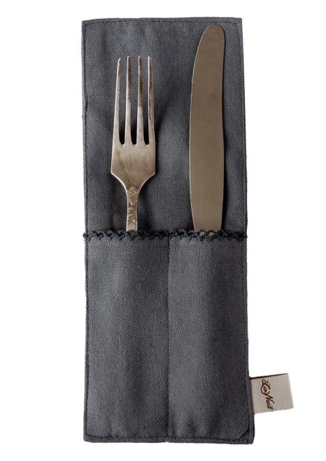 Чохол для столових приборів Boho сірий