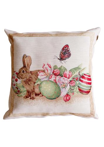 Великоднева декоративна наволочка Веснянка Зайчик