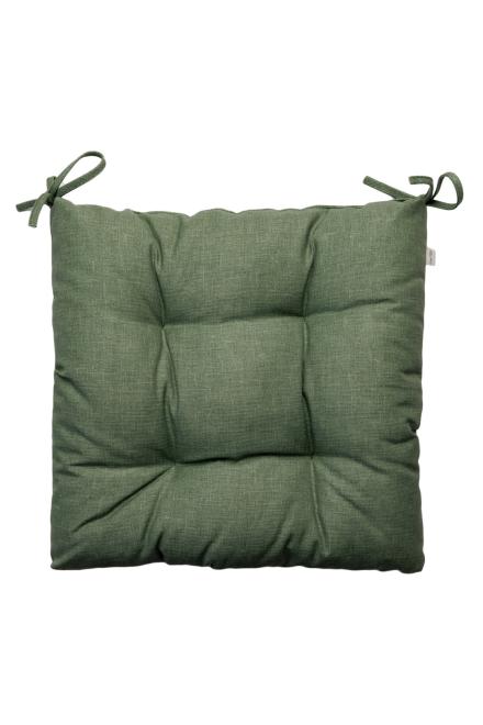 Подушка на стул БОТАНИКА зеленая