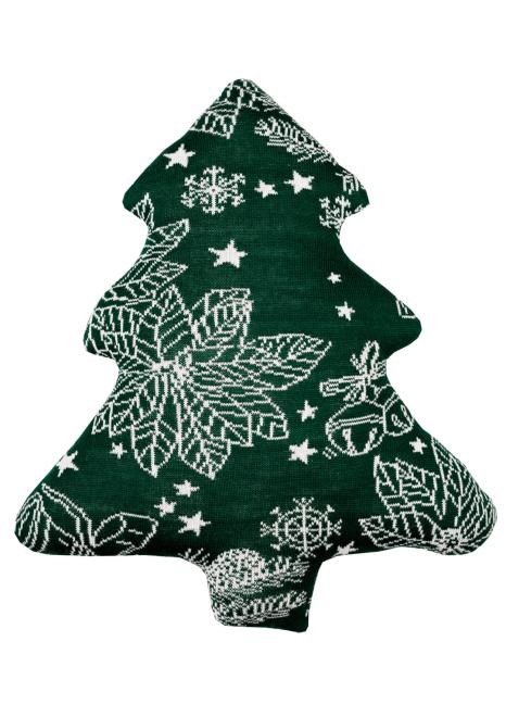 Декоративний виріб Ялинка зелена з візерунком