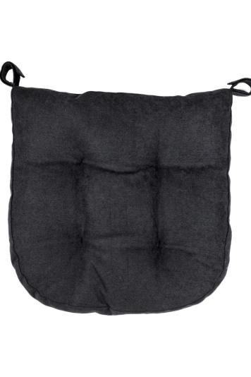 Подушка на стілець LUISчорна