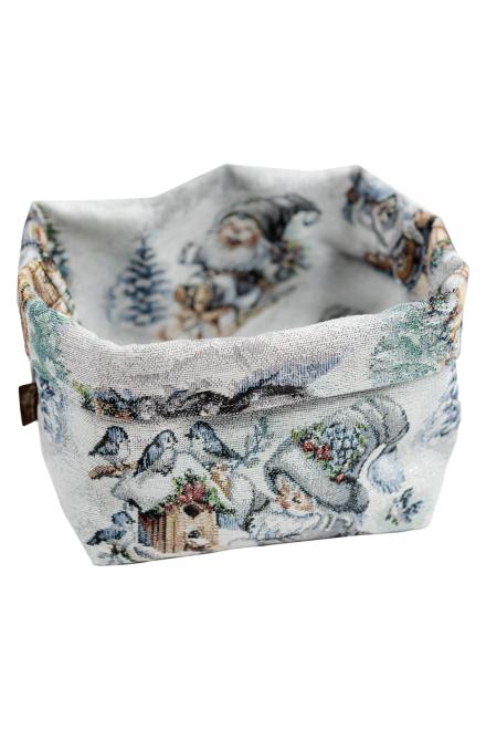 Новогодняя корзина универсальная Сказочные гномы