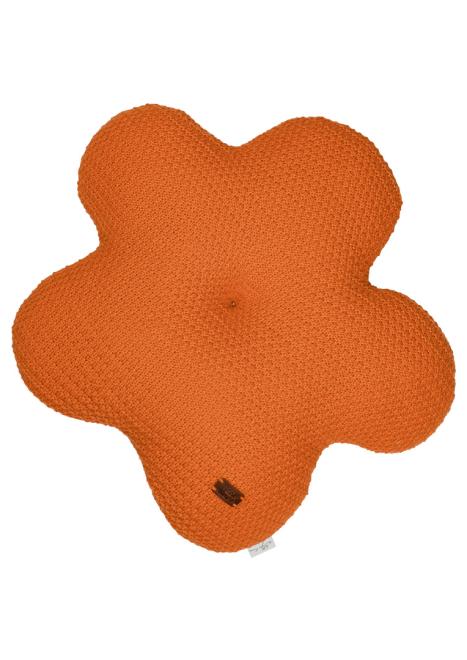 Подушка декоративна Квіточка помаранчева