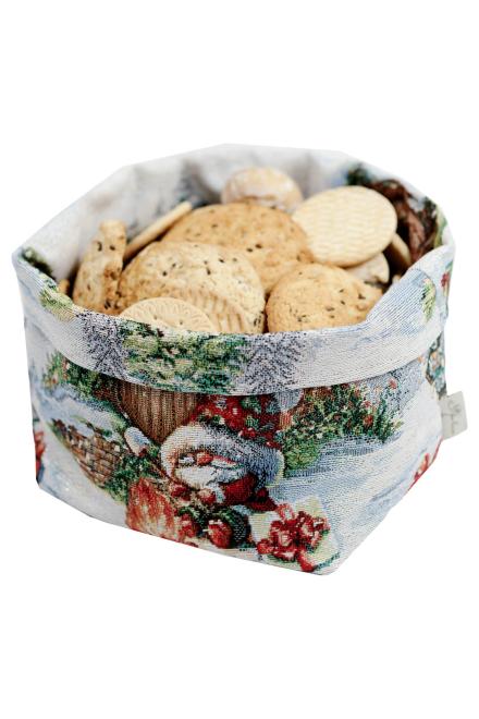 Новорічний кошик універсальний Різдвяне багаття