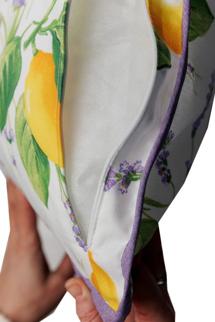 Декоративная подушка 45х45,Lemons & Lavender