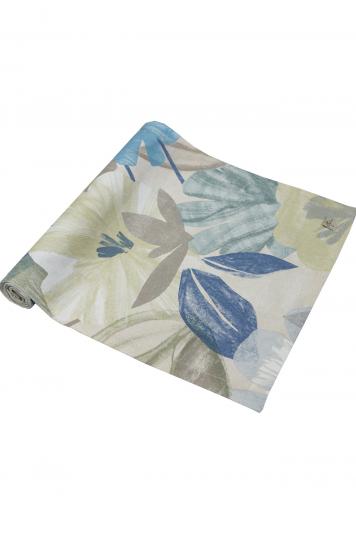 Доріжка на стіл Блакитні Квіти