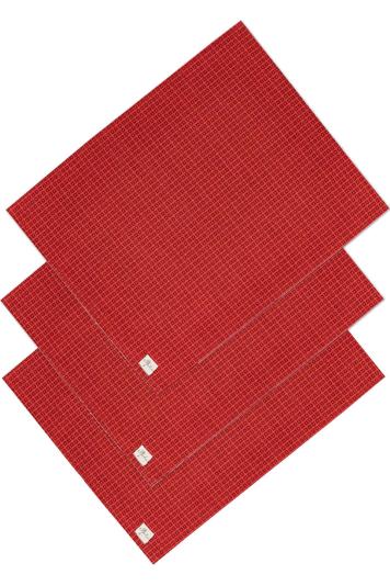 Набір серветок Merry Christmas червоний Набір серветок Merry Christmas червоний