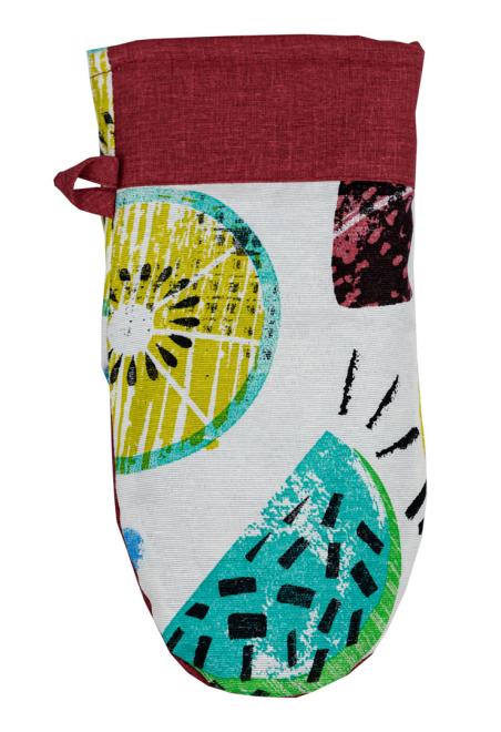 Набір фартух,рукавичка та прихватка Red cherries