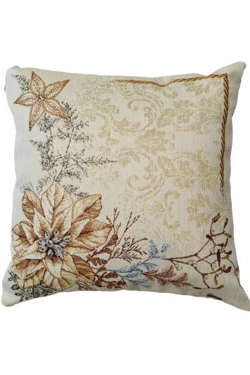 Наволочка гобеленова новорічна Квітка