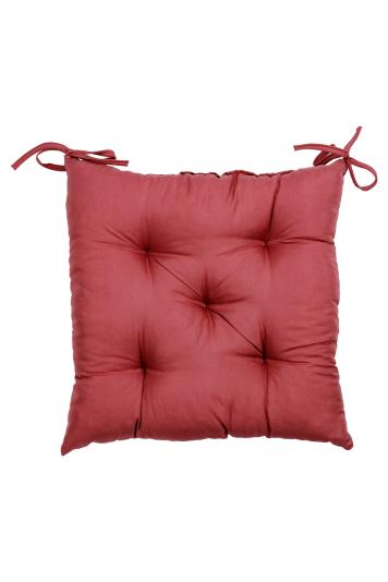 Подушка на стілець Фібра бордо