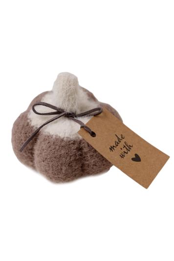 Декоративний виріб Гарбузяшка тауп Декоративний виріб Гарбузяшка тауп