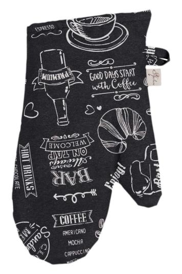 Рукавица кухонная Breakfast black Рукавица кухонная Breakfast black