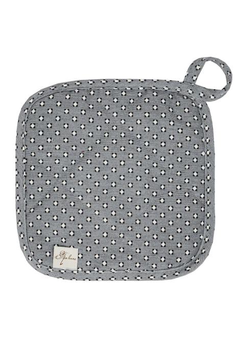 Набір рукавичка та прихватка Merry Christmas сірий