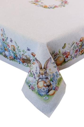 Великодня гобеленова скатертина на стіл Суцвіття Великодня гобеленова скатертина на стіл Суцвіття