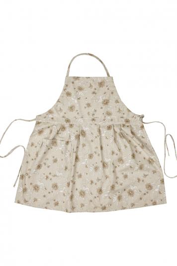 Фартух Квіти беж