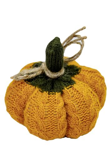 Декоративний виріб Гарбуз гірчичний