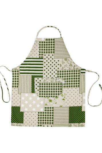 Фартух Печворк зелений