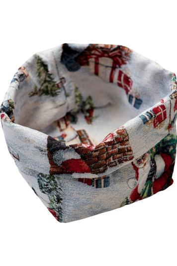 Новорічний кошик універсальний Снігова зима