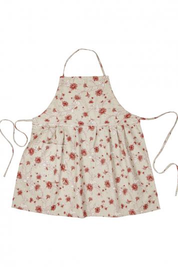 Фартух Квіти бордо