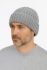 сірий Шапка чоловіча в'язана Сіра