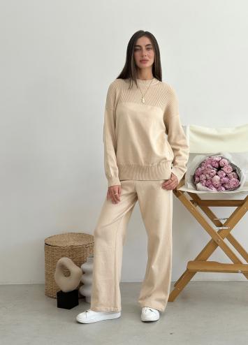 Костюм жіночий брючний Katrin Беж