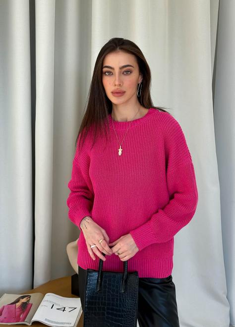 Джемпер зі спущеним плечем Cotton