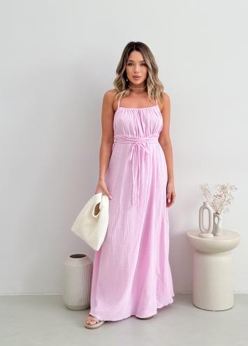 Сукня муслінова Гера рожева