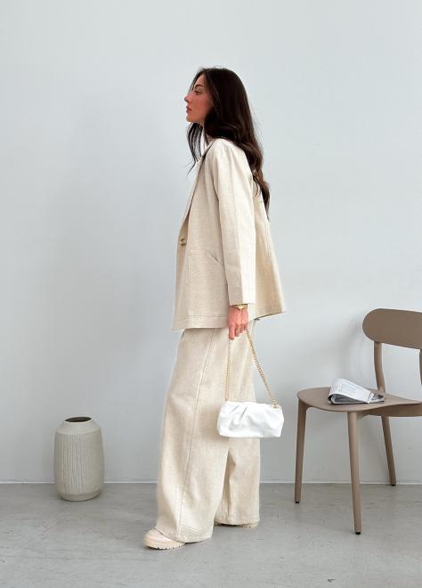 Піджак жіночий молочний Юджина