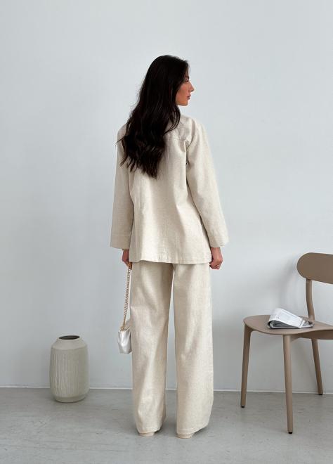 Піджак жіночий молочний Юджина