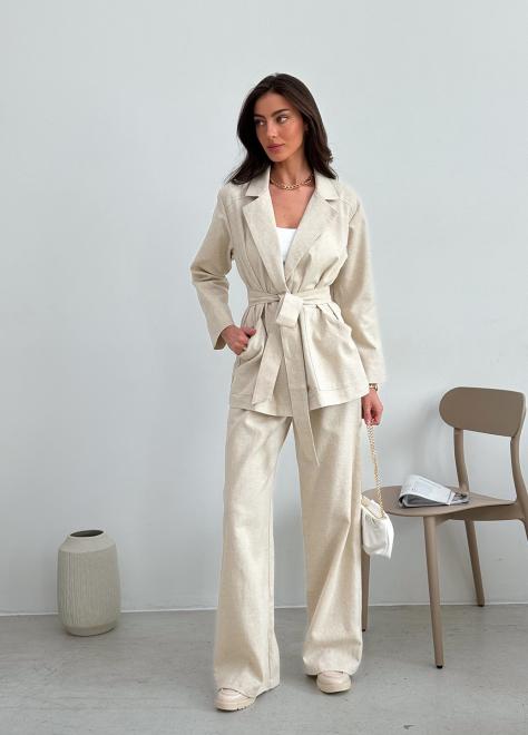 Піджак жіночий молочний Юджина