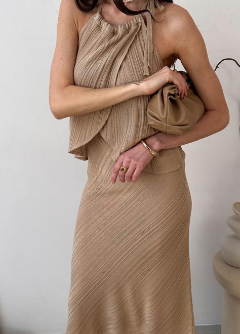 Жіноча в'язана майка Loren беж