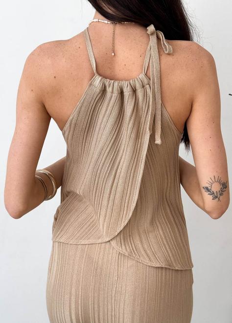 Жіноча в'язана майка Loren беж